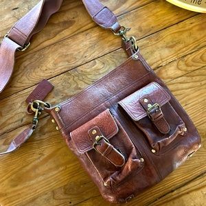 Sundance Catalog Mo & Co Genuine Leather Bag/purse